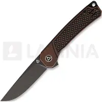 QSP Knife Osprey Linerlock Copper fällkniv, svart