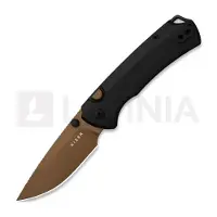 Kizer Cutlery T1 BD Elmax fällkniv, Black Aluminum, Sunset Metal PVD & Stonewash