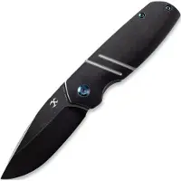 Kansept Knives Turaco Black Stonewashed Titanium fällkniv