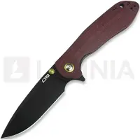 CJRB Scoria Linerlock Micarta fällkniv
