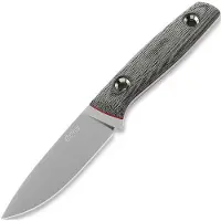 Trc knives Classic Freedom FFG M390 satin kniv, black micarta red liner