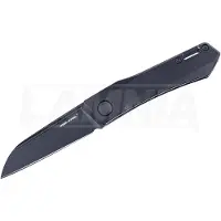 RealSteel Solis fällkniv, Titanium, black hardware/black