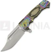 Andre de Villiers Badlands 2 fällkniv, Custom Acid Rain