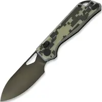 Kunwu Knives Pulsar - DLC - G10 fällkniv, camo