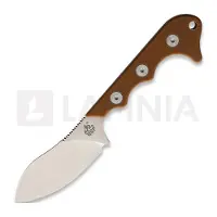 QSP Knife Neckmuk halskniv, brun