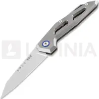 MKM Knives Edge titanium fällkniv, bead blasted