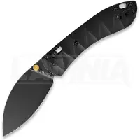 Vosteed Mini Nightshade - Blackwash - Titanium fällkniv, svart