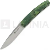 Maserin Gourmet fällkniv, green burl