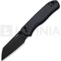 Kizer Cutlery Drop Bear 2 Button Lock fällkniv, Blue Richlite, Matte DLC