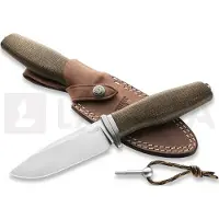 Lionsteel Acha - Green Burlap kniv