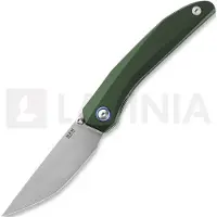 MKM Knives Detonario - M390 - Aluminum fällkniv, grön