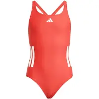 Adidas Baddräkt - 3S BLD - Selure/White - - 4 år (104) - Badkläder