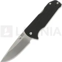 1881 Knifeworks Bourbon fällkniv, Black G-10