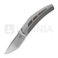 Reate Large Krypton fällkniv, Bead Blast Ti/Red Dark Matter CF
