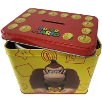 Nintendo Merchandising Super Mario Bros Donkey Kong mugg + pengar box set