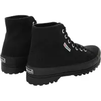 Superga Dam/Dam 2341 Alpina Canvas High-top skor (Svart)