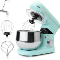 Clatronic KM 3711, 5 L, Turkis, Dreje, CE, GS, Rustfrit stål, 1100 W