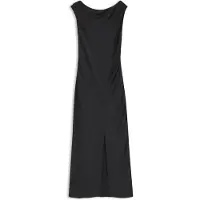 HUGO Off-the-shoulder dress in satin