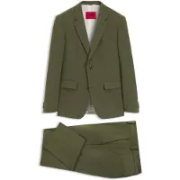 HUGO Two-piece slim-fit suit in a stretch wool blend