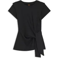 Hugo Boss Fitted T-shirt with waist knot detail