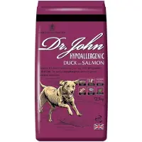 Dr. John Hypoallergent Hundfoder Med Anka Och Lax 12.5kg