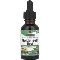 Natures Answer , Guldenseal Rot, Standardiserad Flytande Extrakt, Alkoholfritt, 1 000 mg, 1 fl oz (30 ml)
