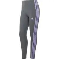 Adidas Sportbyxa 'Essentials' mörkgrå / lavendel