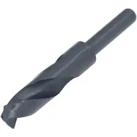 TOMTOP JMS Spiralborr HSS 12in Rakt skaft 21mm Blad Borrverktyg Svart