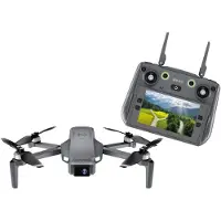 Denver DCG-3572 GPS drönare hopfällbar / kameradrönare 2.7K video / FPV drönare med skärmcontroller / borstlösa motorer
