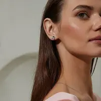 By Jolima Rosie Stud Steel