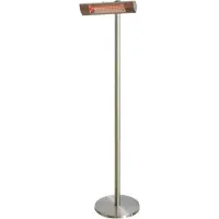 NSH Nordic Terrassvärmare golvmodell 1500W GT HORTUS, silver (211-398)