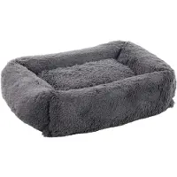 Flamingo - Basket Krems Rectangle Dark grey 50x40cm