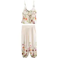 Ted Baker Pyjamas kräm / grön / lila / orange