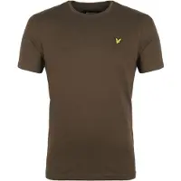 Lyle & Scott Branded Chest Logo Olive T-Shirt