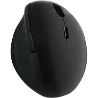 Logilink ID0139 Ergonomisk mus Trådlös Optisk Svart 6 Knappar 1600 dpi Ergonomisk