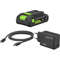 Greenworks K2S2BEAA1 batteri 24 V, 2,0 Ah