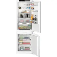 Siemens iQ500 KI86NADD0 - Kylskåp/frys - bottenfrysskåp - inbyggd - fördjupning - bredd: 56 cm - djup: 55 cm - höjd: 177.5 cm - 260 liter - Klass D