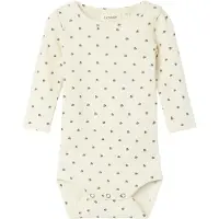Lil´ Atelier Lil' Atelier Body l/ä - Ladybook - NbmLago - Turtledove - - 74 - Body L/Ä
