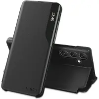 Tech-Protect Smart View-fodral för Samsung Galaxy A57 5G - Svart