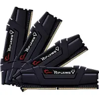 G.Skill Ripjaws V - DDR4 - sats - 64 GB: 4 x 16 GB - DIMM 288-pin - 3600 MT/s / PC4-28800 - CL16 - 1.35 V - ej buffrad - icke ECC - classic black