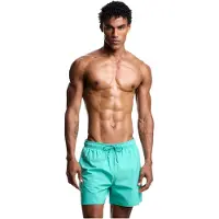 Emporio Armani för män. EM000583_AF20424 Turkos Essential baddräkt (S), Strandkläder, Polyester