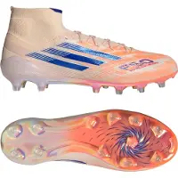 Adidas F50 Sparkfusion Elite Mid Cut Fg/ag Coral Blaze - Bliss Orange/lucid Blue/beam Orange Dam, storlek 38
