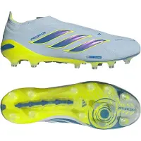 Adidas Predator Elite Laceless Ag Born For Goals - Crystal Sky/ray Blue/gul - Konstgräs (Ag), storlek 44⅔