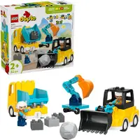 LEGO - DUPLO Town - 3 in 1 Construction Vehicles