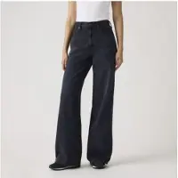 Levi's för kvinnor. 0073B-0000 Jeans Lightweight Med Vida Ben marinblå (24/29), Casual, Bomull, Denim, Marino
