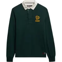 Superdry Vintage Athletic Stripe Rugby T-shirt Med Lång ärm