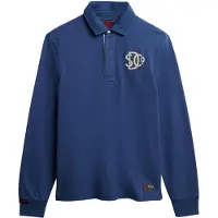 Superdry Vintage Athletic Rugby Pikétröja Med Lång ärm
