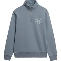 Superdry Athletic Ess Tröja Med Halv Dragkedja