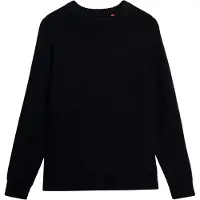 Superdry för män. M6110696A Jersey Chunky Raglan marinblå (M), Casual, Polyester, Marino