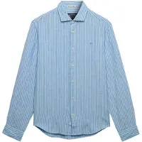 Superdry Riviera Linen Skjorta Med Långa ärmar